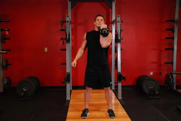 Kettlebell Arnold Press