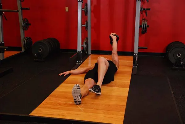 Kettlebell Turkish Get-Up (Squat style)