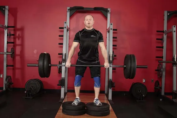 Romanian Deadlift from Deficit